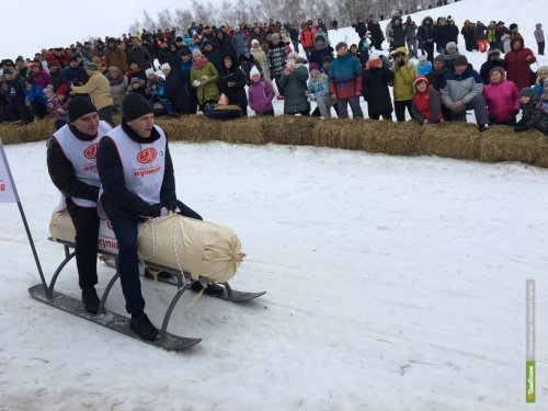 Первый тамбовский фестиваль креативных санок Первый тамбовский фестиваль креативных санок