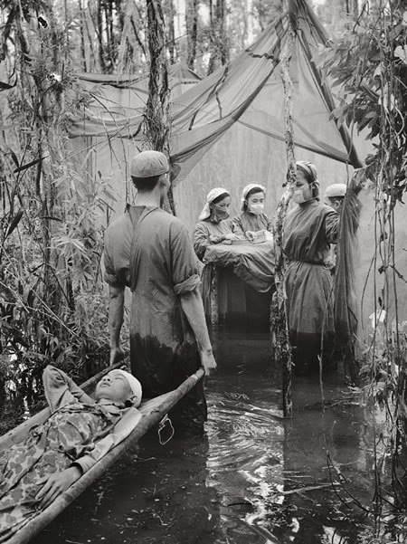 "Полевой" госпиталь, Камбоджа, 1961 г. интересно, история, фото