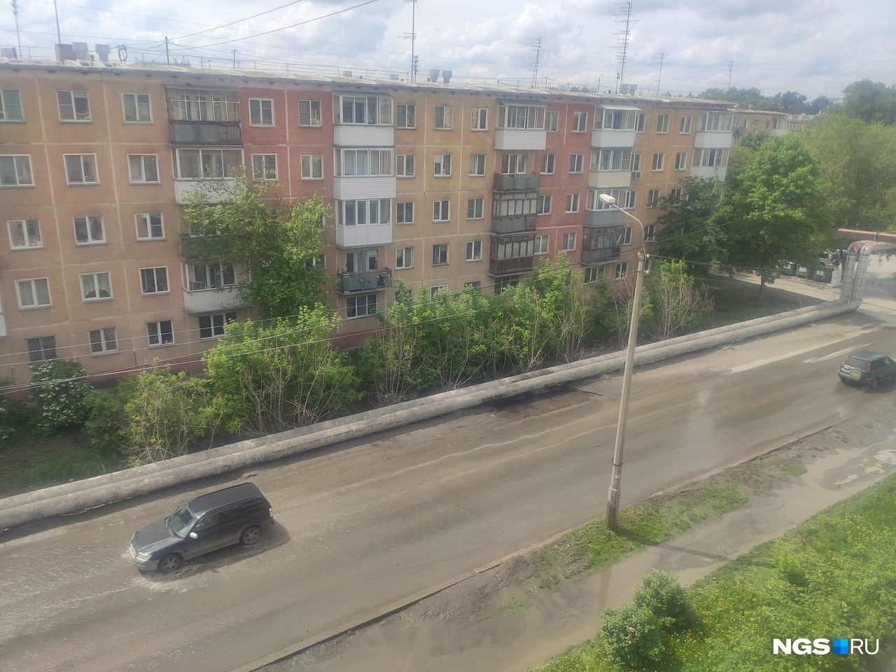 Нет воды в Дзержинском районе