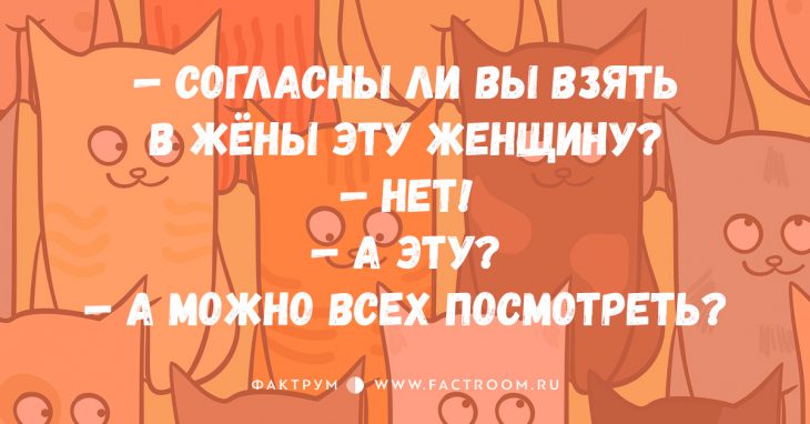 10 удивительных анекдотов, после прочтения которых вы сползёте под стол от смеха!