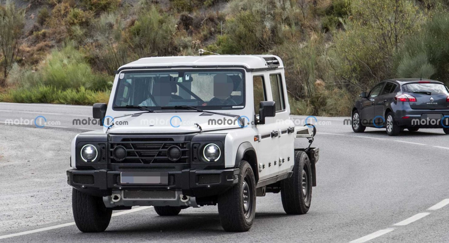 Пикап Ineos Grenadier заметили на тестах