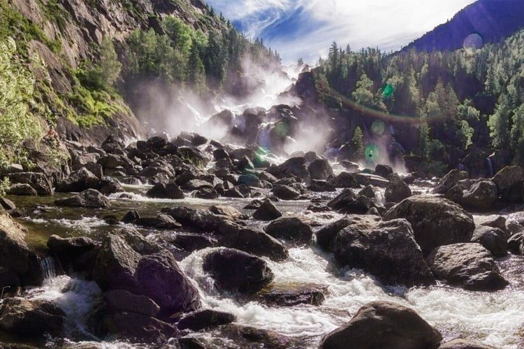 Чульчинский водопад