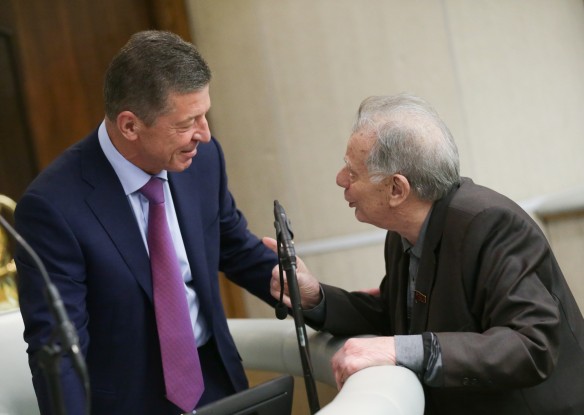 Дмитрий Козак и Жорес Алферов. Фото: Aнна Исакова/ТАСС