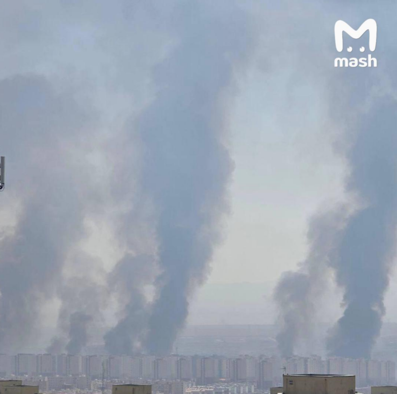 Началось? В пригороде Тегерана гремят взрывы. Сообщается об атаках с воздуха