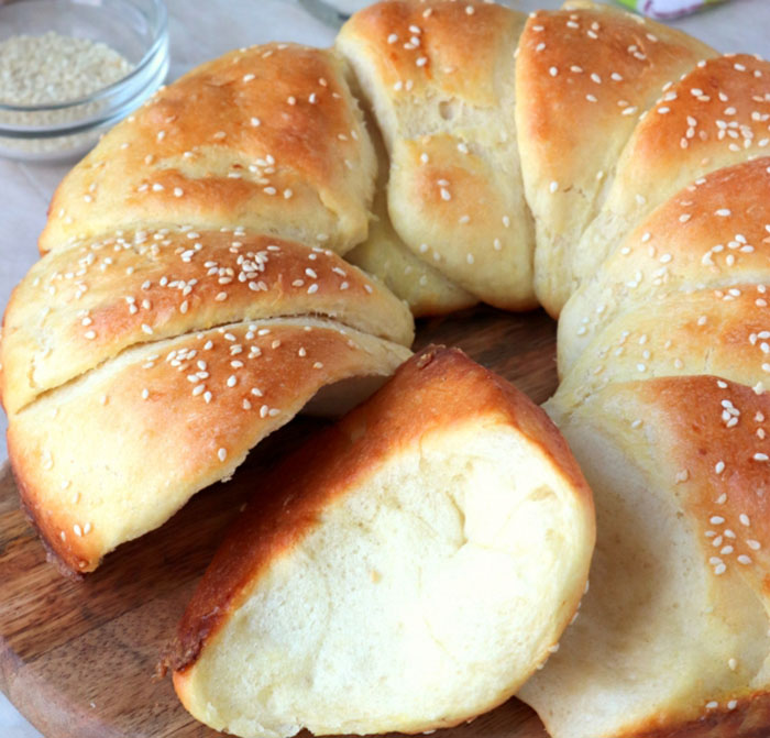 Отменный сербский хлеб "Погачице"