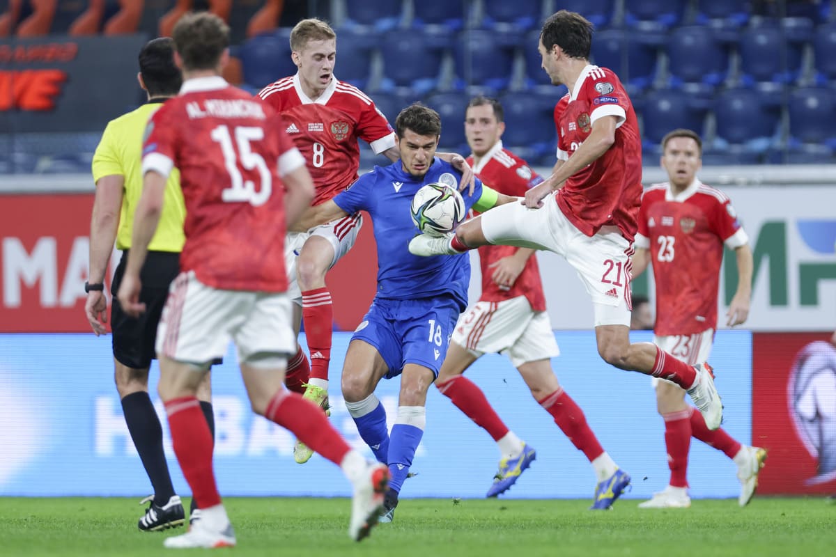 На Украине оценили шансы России выйти на ЧМ–2022 по футболу