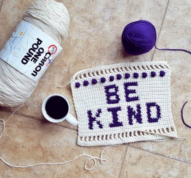 Как связать настенное панно крючком — 5 мастер-классов