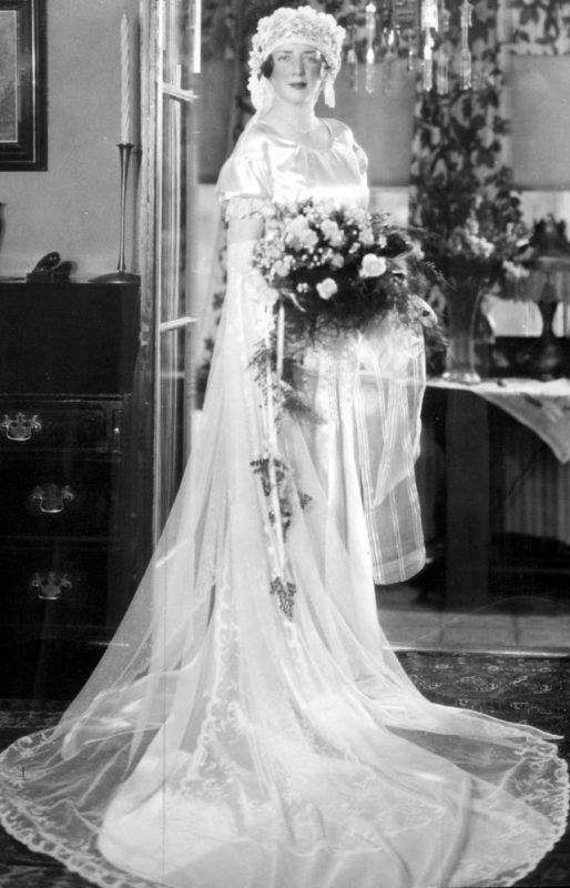 Длина имеет значение: уникальные снимки невест 30-х годов история моды,мода,мода и красота,свадебная мода