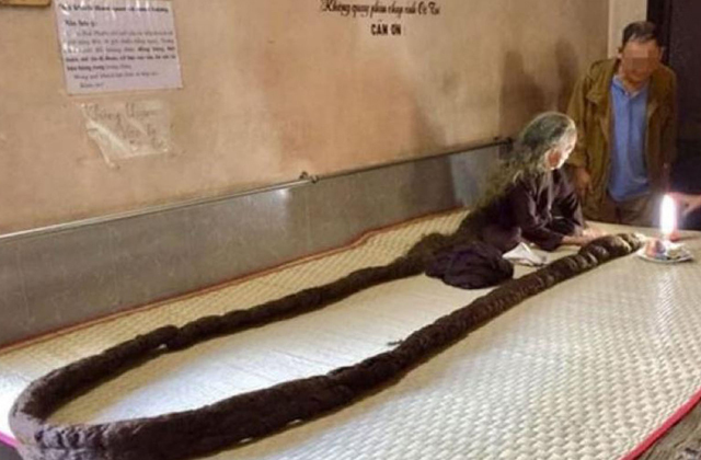 Самые длинные волосы в мире  