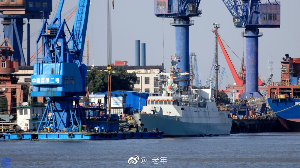 В состав ВМС НОАК с начала года вошло девять корветов проекта 056