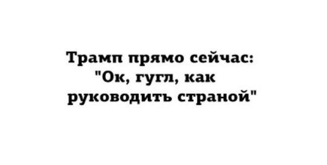 Смешные картинки на тему победы Дональда Трампа в президентских выборах в США