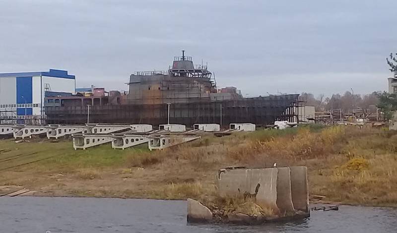 В Нижегородской области спустили на воду судно для подготовки морских вертолетчиков