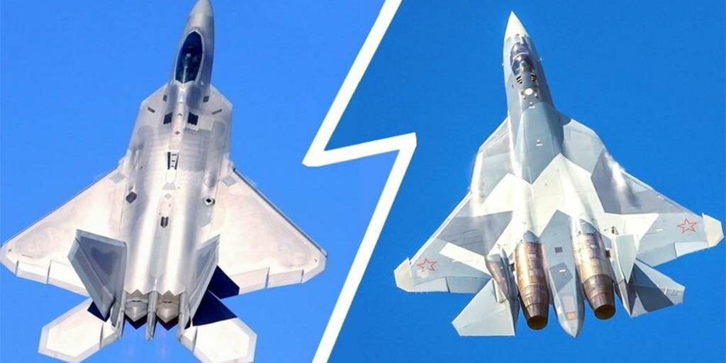 The National Interest рассказал, как закончится поединок истребителей F-22 и Су-57