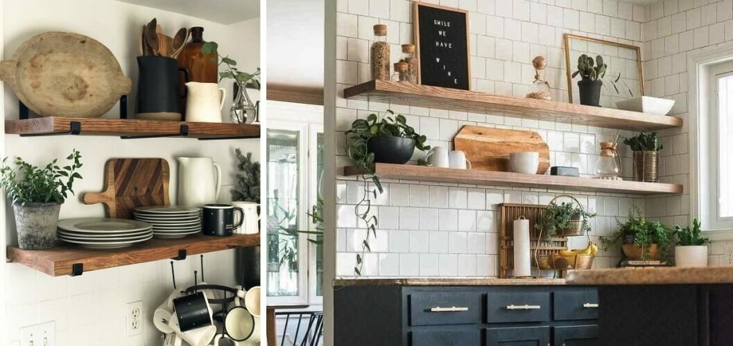 Чем украсить открытые стеллажи и полки на кухне: идеи и фото! идеи для дома,интерьер и дизайн