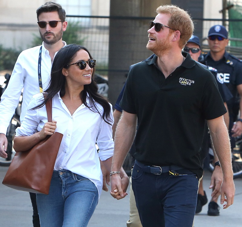 Prince Harry and Meghan Markle attend the Tennis together at the Invictus Games in Toronto, Canada. Pictured: Prince Harry and Meghan Markle Ref: SPL1586512 250917 Picture by: Splash News Splash News and Pictures Los Angeles: 310-821-2666 New York: 212-619-2666 London: 870-934-2666 photodesk@splashnews.com 