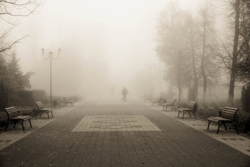 Туманное утро в Ельце Елец,Россия,туман