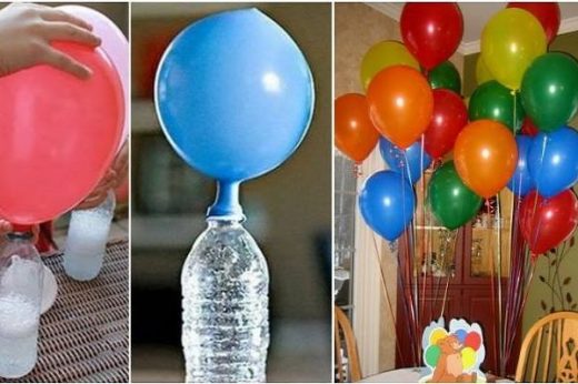 Как надуть летающие шарики без гелия в домашних условиях: украшаем комнату к празднику!