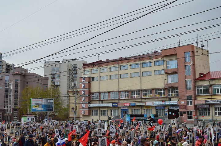 Бессмертный полк в Новосибирске