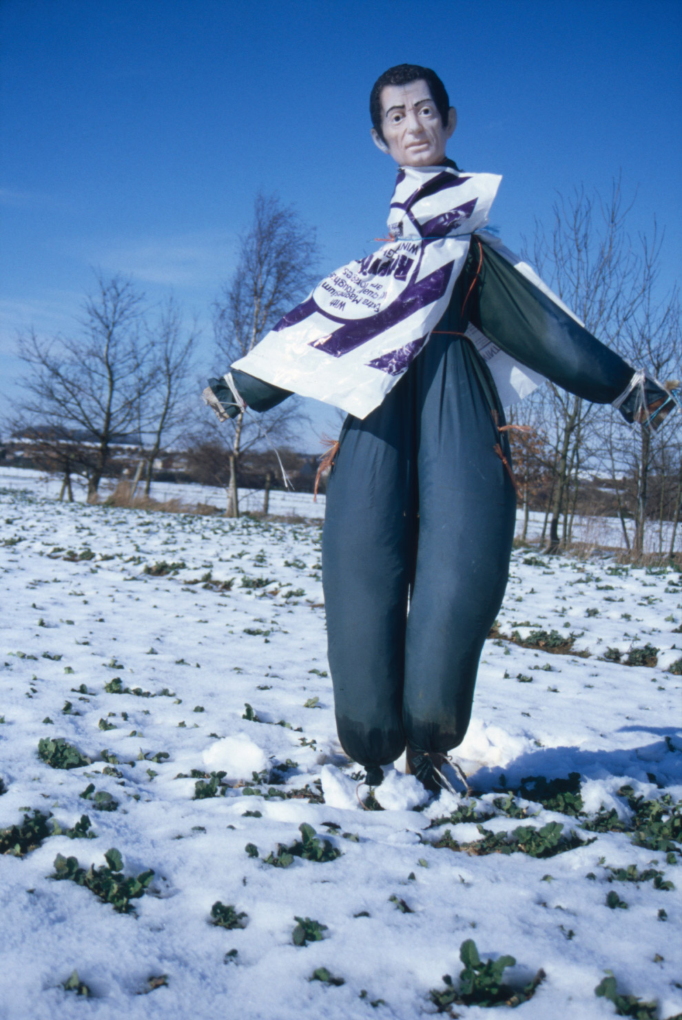 Пугала: страшные фотографии из сельской местности Англии Европа,Путешествия,фото