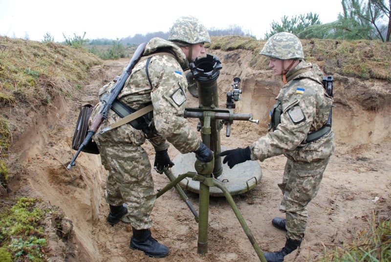 Украинский миномет «Молот» продолжает убивать своих наводчиков