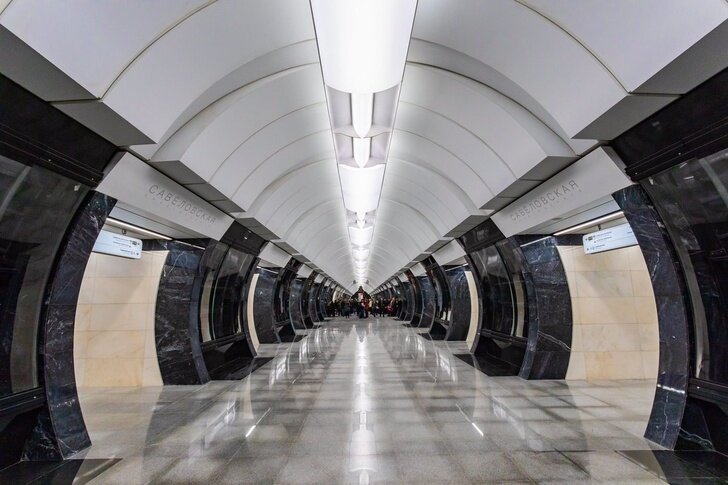 В Москве открыли станцию метро «Савёловская» Хорошие, добрые, новости, россия, фоторепортаж