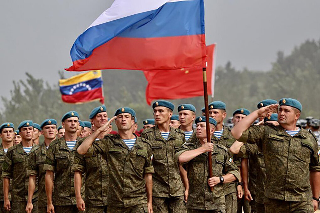 Российские военные в Венесуэле. Источник изображения: https://vk.com/denis_siniy