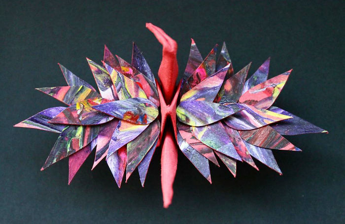 I Folded And Decorated An Origami Crane Every Day, For 1000 Days