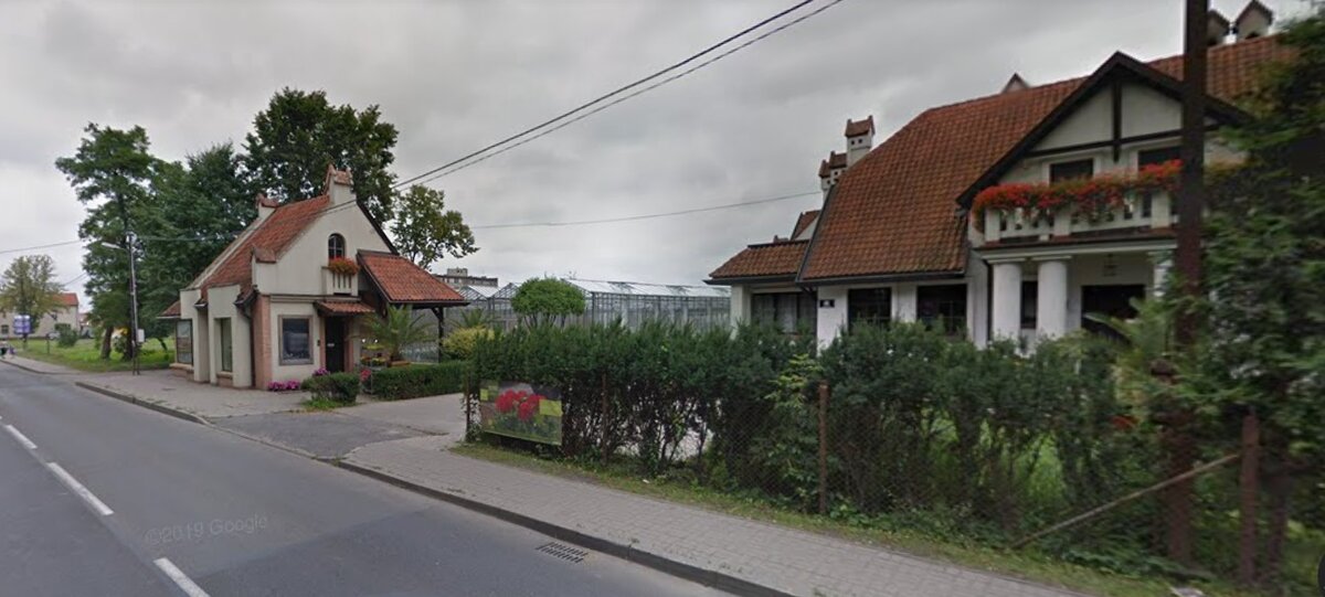 А так выглядит Бранево - населенный пункт с польской стороны.