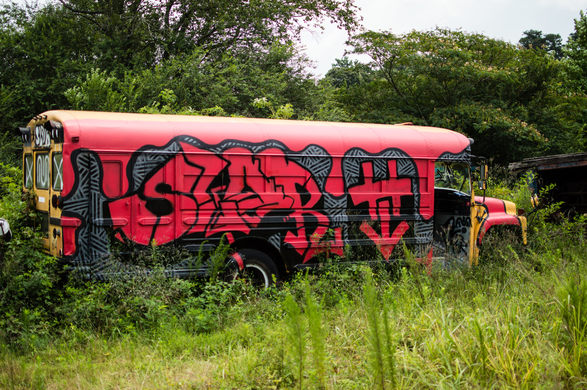 School bus graveyard на русском. Школьный автобус на свалке. Кладбище школьных автобусов. Red Автор School Bus Graveyard. Айден кладбище школьных автобусов.