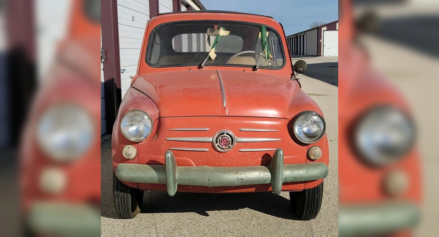 На продажу выставлен Fiat-600 1959 года выпуска