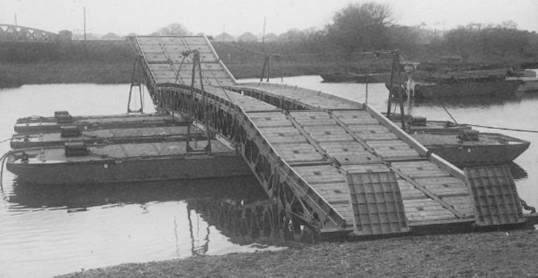 Пересекая реки. Послевоенное понтонное оборудование Royal Engineers оружие