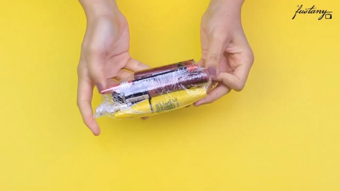 8 крайне полезных лайфхаков с пищевой пленкой 8 крайне полезных лайфхаков с пищевой пленкой пишевая пленка,своими руками,сделай сам,хозяйке на заметку