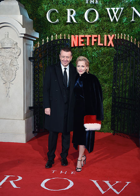 Джиллиан Андерсон рассталась со сценаристом "Короны" Питером Морганом Звезды,Звездные пары