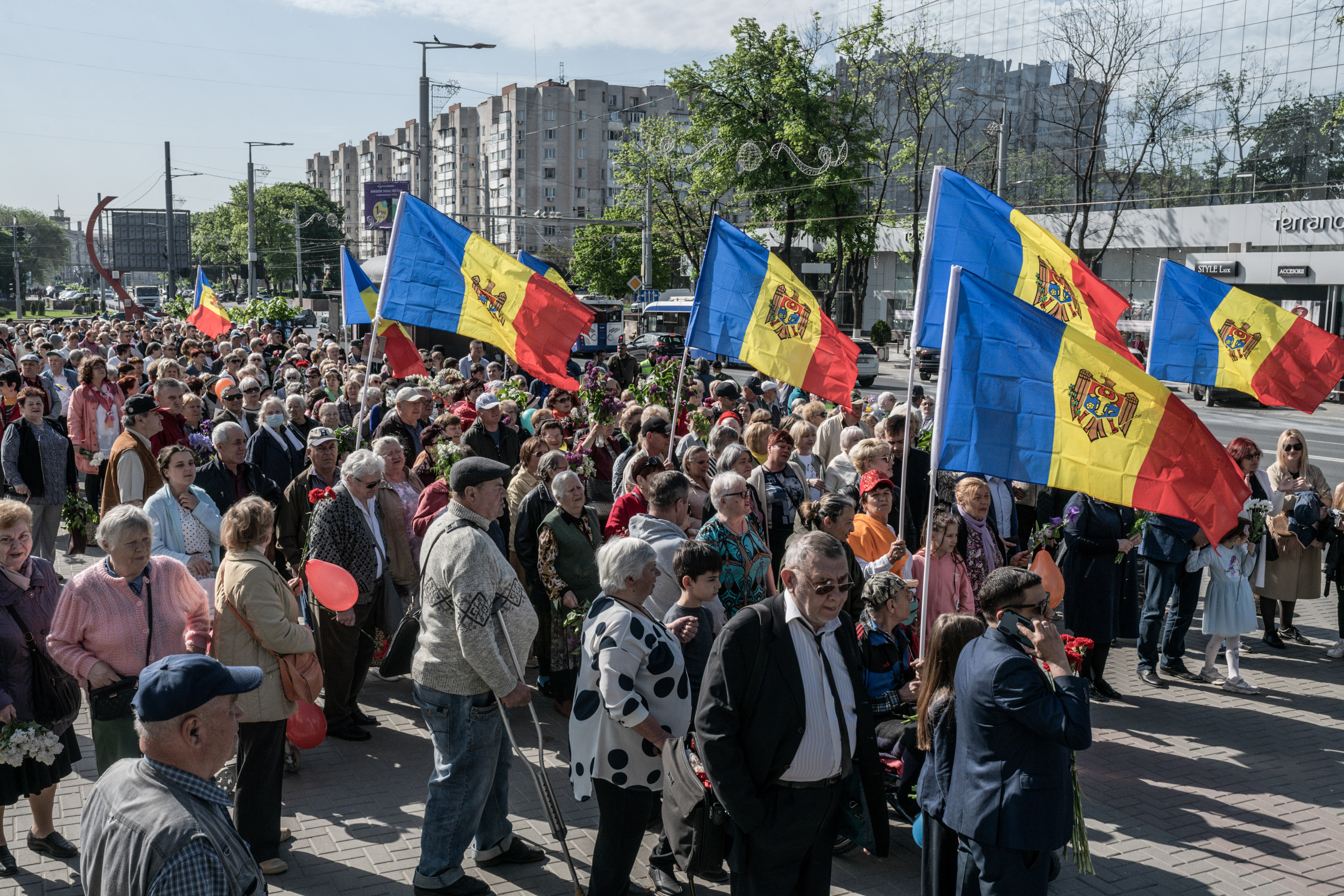 Молдавия 2. Митинг. День Победы в Молдавии. Протесты в Украине. Митинги в Молдове.