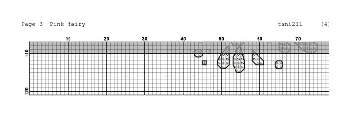 "Феечка" или "Розовая фея" (вышивка со схемой)