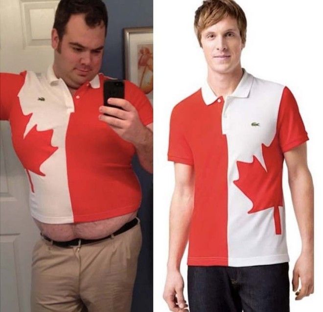 Заказывал огромную футболку с канадским флагом а получил топик заказ интернет ожидание и реальность прикол