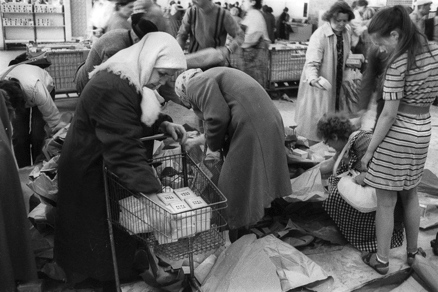 Неспокойная Москва 1990 года