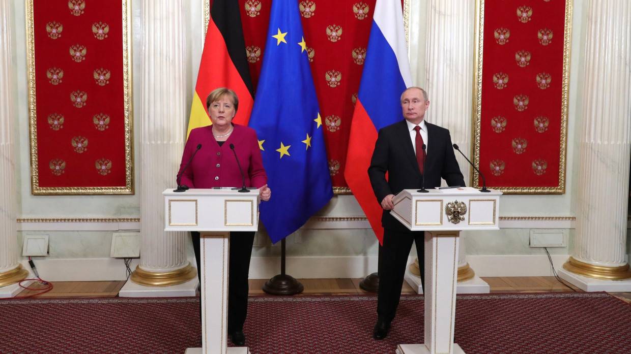 Ангела Меркель заявила о давних разногласиях с Владимиром Путиным
