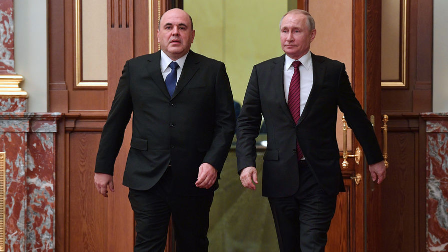 Путин встретился с кандидатом на пост премьер-министра Мишустиным