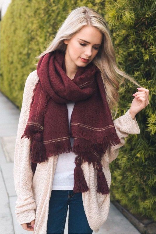 15 необычных шарфов, которые помогут оживить ваш образ в холодную погоду вдохновляемся,мода,одежда