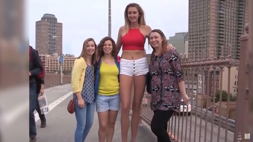 9 девушек-гигантов, при виде которых кажется, что так не может быть женщины,жизнь,рост