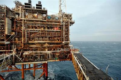A section of the BP Eastern Trough Area Project (ETAP) oil platform is seen in the North Sea, around 100 miles east of Aberdeen in Scotland February 24, 2014. REUTERS/Andy Buchanan/pool