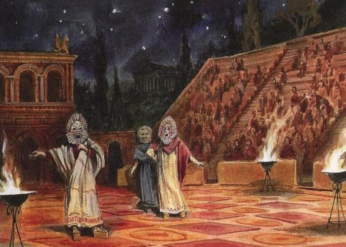Актёры Античного театра. \ Фото: google.com.ua. Актёры Античного театра. \ Фото: google.com.ua.