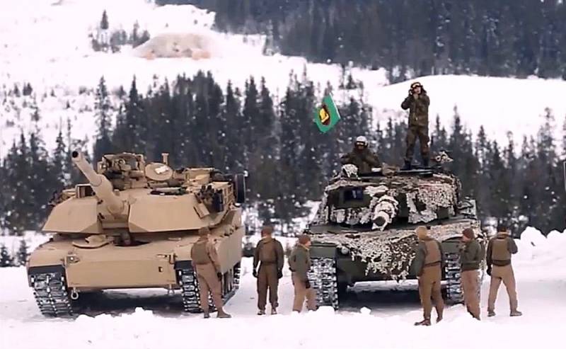 Солдаты НАТО побросали военную технику на границе с Россией из-за мороза