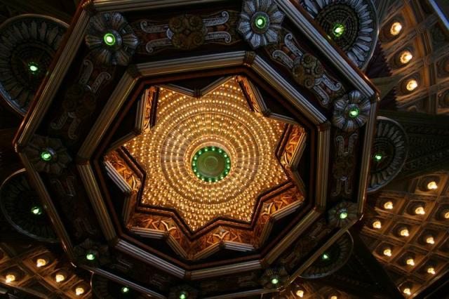 Подборка необычных потолков со всего мира архитектура,интересное