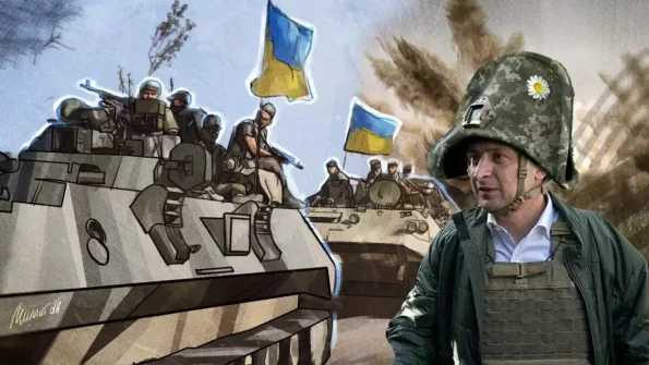 Украина стянула 125 тысяч военных к Донбассу. Чего добивается этим Зеленский и что получит в итоге