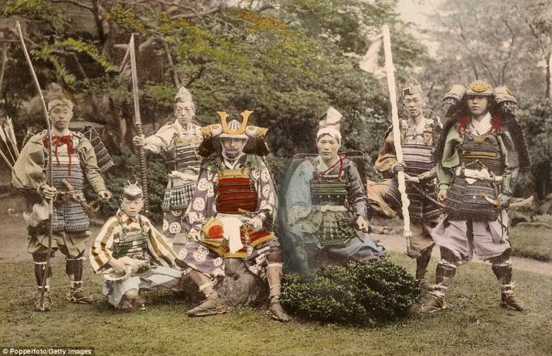Самураи, 19 век. Изображение: dagospia.com