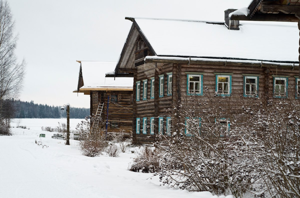 Северный классический дом в Мандрогах