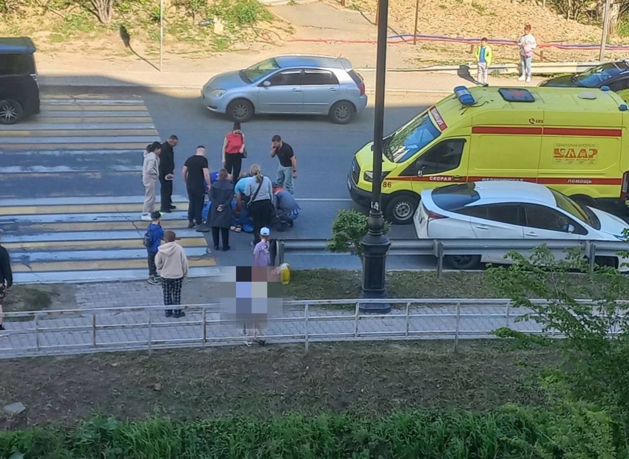 Возбуждено уголовное дело после наезда таксита-мигранта на девочку во Владивостоке