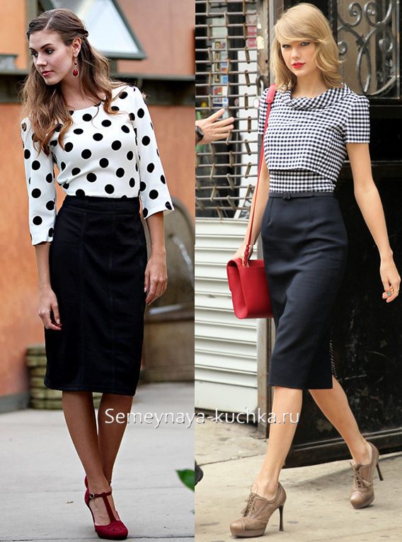 строгие юбки на работу